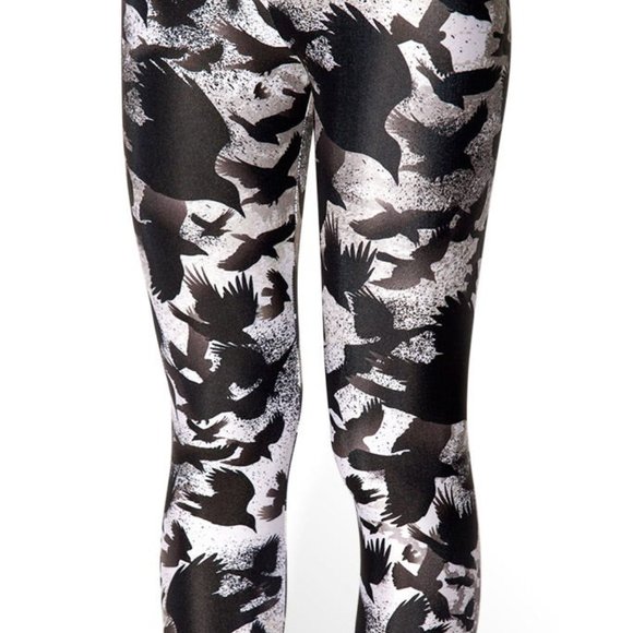 BlackMilk Raven Leggings - Rare discontinued - Picture 2 of 2